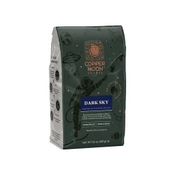 Coffee<Copper Moon Coffee Copper Moon Dark Sky Arabica Beans Coffee, Dark Roast, 32 oz. (260124)
