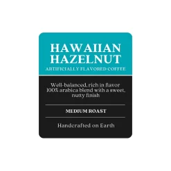Coffee<Copper Moon Coffee Copper Moon Hawaiian Hazelnut Ground Coffee, Medium Roast, 12 oz. (205125 - BAG)