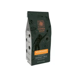 Coffee<Copper Moon Coffee Copper Moon Stargazer Arabica Ground Coffee, Medium Roast, 12 oz. (205337)