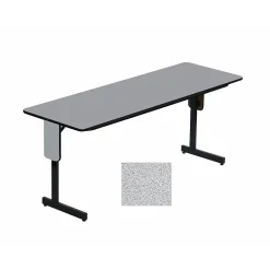 Best 60" Metal & Laminate Panel Leg Folding Table, Gray Granite (SP2460PX-15) Folding Tables