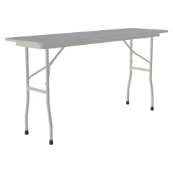 New Folding Table, 72" x 18", Gray (CF1872TF-15) Folding Tables