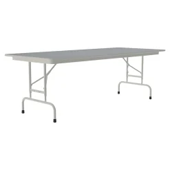 Online Folding Table, 96" x 30", Gray (CFA3096TF-15) Folding Tables