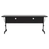 New Folding Table, 72" x 24", Gray Granite (FT2472TF-15) Folding Tables