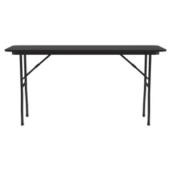Sale Folding Table, 72" x 18", Black (CF1872TF-07) Folding Tables