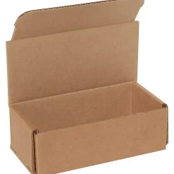 Partners Brand Corrugated Mailers, 6 1/2" x 3 1/4" x 1 1/4", Kraft, 50/Bundle (MRX1XLK)* Corrugated Mailers