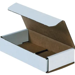 Unbranded Corrugated Mailers, 10" x 6" x 2", White, 50/Bundle (M1062)* Corrugated Mailers