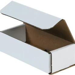Unbranded Corrugated Mailers, 9" x 5" x 4", White, 50/Bundle (M954)* Corrugated Mailers