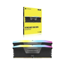 Corsair VENGEANCE RGB 32GB (2 x 16GB) DDR5 DIMM 288-pin Gaming DRAM Memory Kit (CMH32GX5M2B6000C40)* Computer Memory