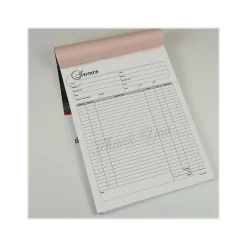 New Artistic 3-Part Carbonless Invoices, 8.5