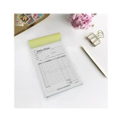 Hot Artistic 2-Part Carbonless Sales Orders, 4.25