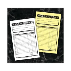 Clearance Business 2-Part Carbonless Sales Orders, 4.25" x 7.25", 50 Sets/Book (074017) Business Forms