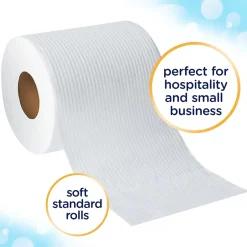 Cottonelle Professional Toilet Paper, 1-ply, White, 170 Sheets/Roll, 12 Rolls/Pack (12456)