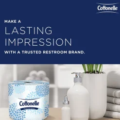Cottonelle Professional Recycled Toilet Paper, 2-ply, White, 451 Sheets/Roll, 60 Rolls/Case (17713)