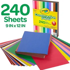 Online 12 Colors! Construction Paper, 12