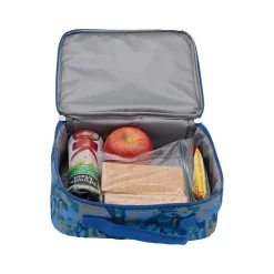 Lunch Boxes & Bags<Crayola Color-Your-Own Lunch Bag with Marker Set, Blue Camo/White (B23CL56807-ST)