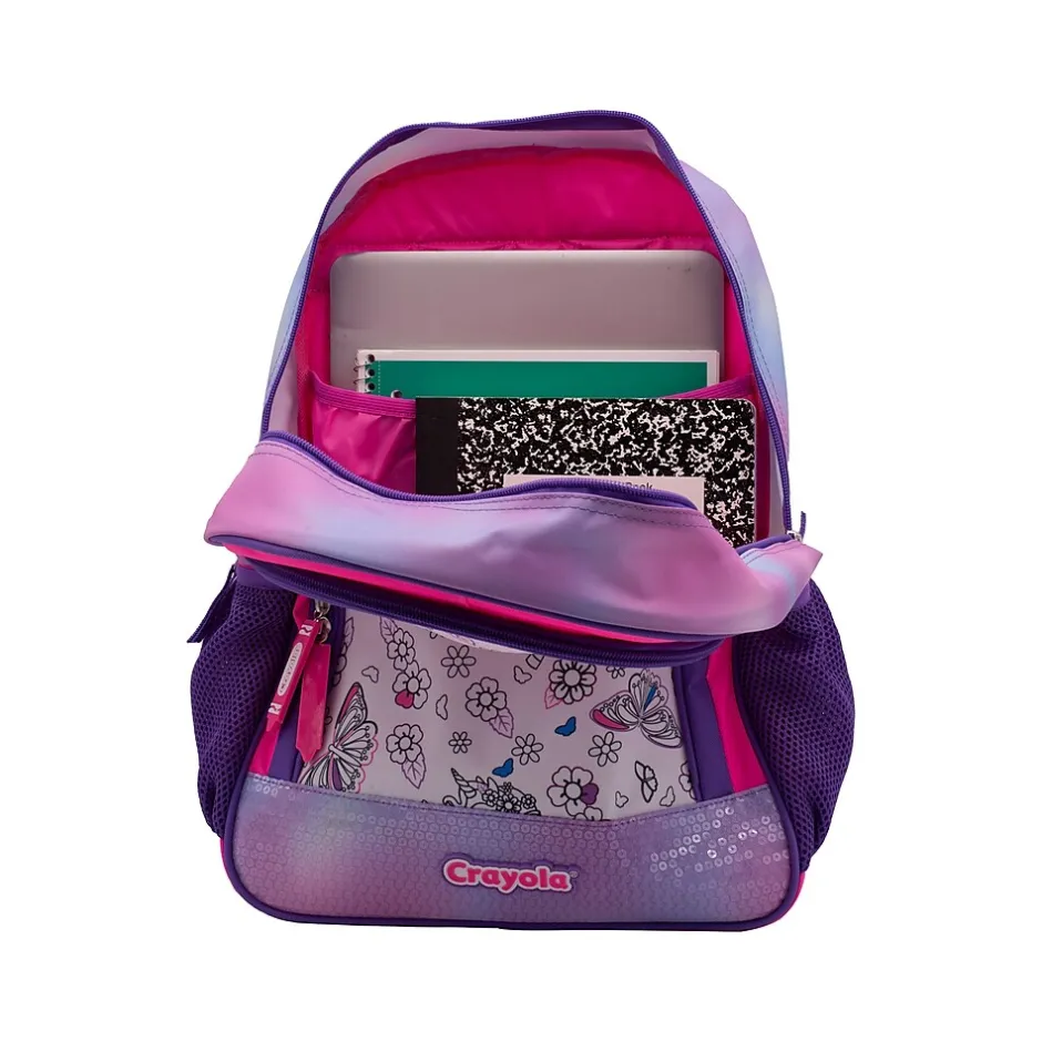 Backpacks<Crayola Color-Your-Own Mystical Unicorn Backpack, Pink/Purple (B23CL56804-ST)