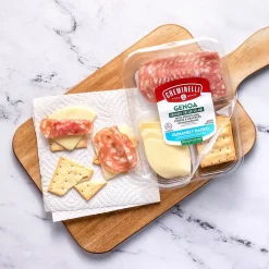 Fresh Groceries<Creminelli Fine Meats Creminelli Genoa, Provolone Cheese, Crackers, 0.5, 4/Pack (220-02086)
