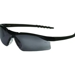 Eye Protection<Crews DALLAS Wraparound Safety Glasses Black/Gray
