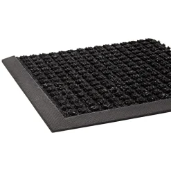 Floor Mats<Crown Mats #250 Super-Soaker Commercial Wiper/Scraper Entrance Floor Mat, 4' x 6', Charcoal (SS R046CH)