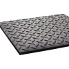 Floor Mats<Crown Mats Industrial Deck Plate Anti-Fatigue Mat, 36" x 144", Black (CD 0312DB)
