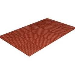 Floor Mats<Crown Mats Safewalk Anti-Fatigue Drainage Mat, 36" x 60", Terra-Cotta (WS TF35TC)
