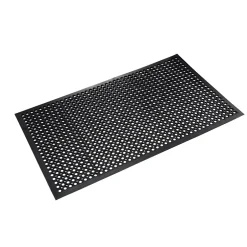 Floor Mats<Crown Mats Crown Safewalk-Light Wet Area Anti-Fatigue Floor Mat, 36" x 60"', Black (CWNWSCT35BK)
