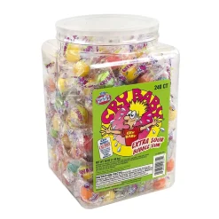 Gum & Mints<Cry Baby Extra Sour Bubble Gum Gum, 240 Pieces/Pack, 240/Tub (291-00005)