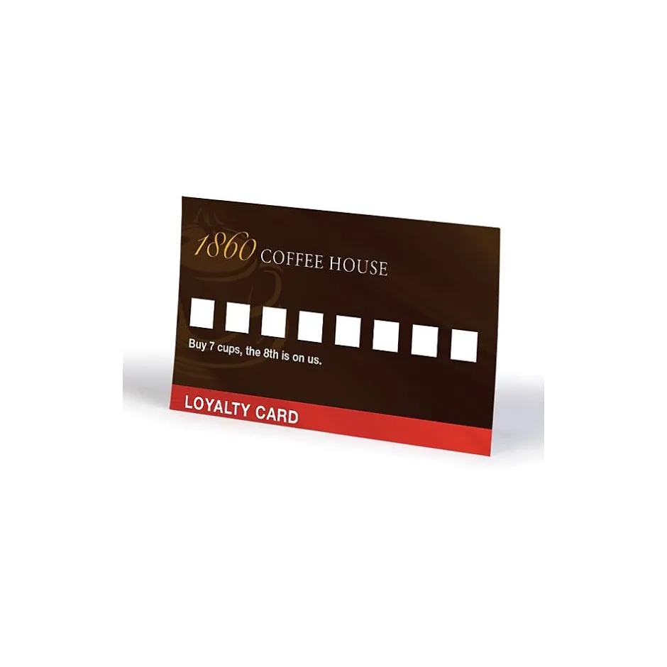 Outlet Custom Loyalty Cards Business Cards