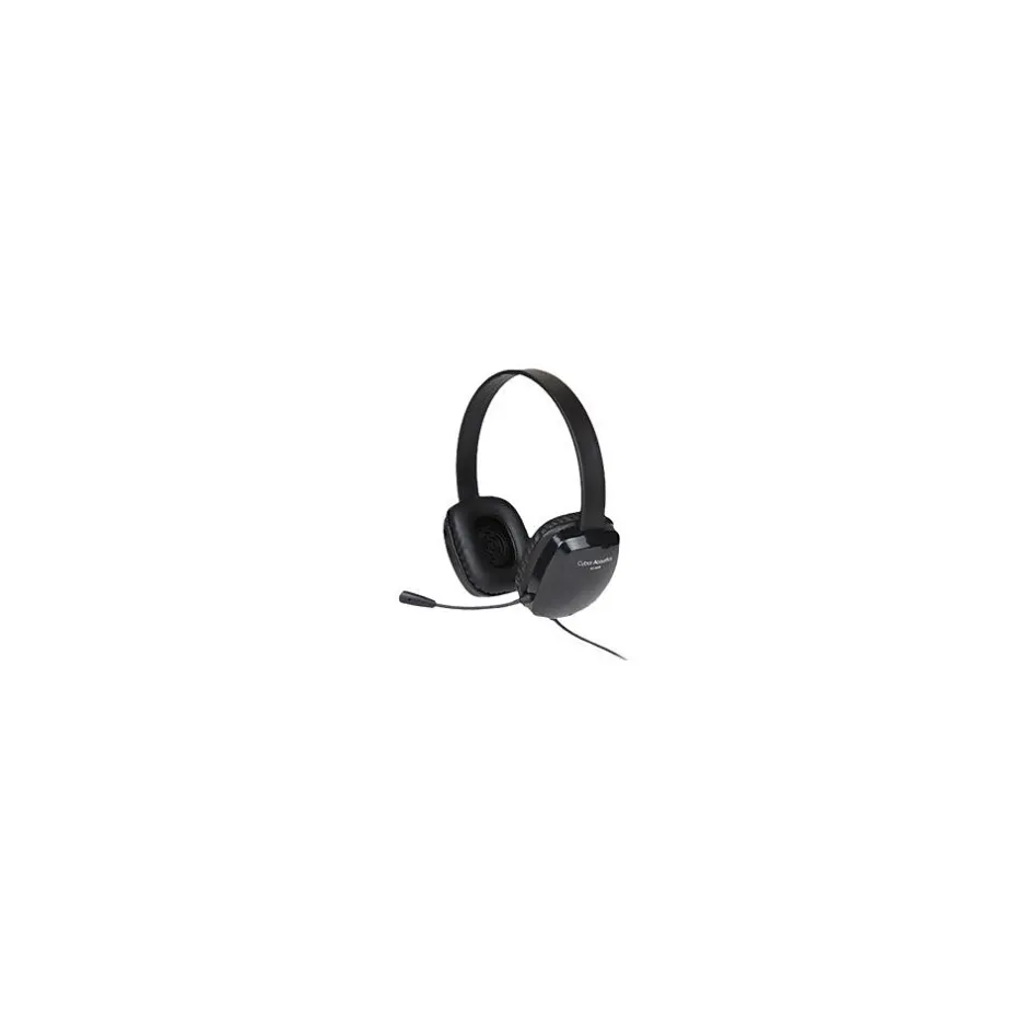Cyber Acoustics AC Stereo Computer Headset, Over-the-Head, Black (AC-6008)* Headsets