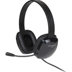 Cyber Acoustics AC Stereo Computer Headset, Over-the-Head, Black (AC-6008)* Headsets