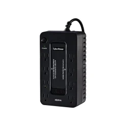 Battery Backup<CyberPower 450 VA Battery Backup UPS, 8-Outlets, Black (SE450G1)