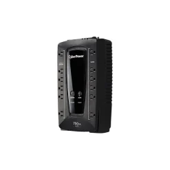 Battery Backup<CyberPower AVR Series 750VA UPS, 12-Outlet, Black (AVRG750U)