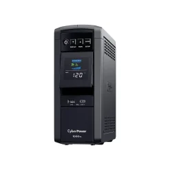 Battery Backup<CyberPower PFC Sinewave Series 1000VA UPS, 10-Outlet, Black (CP1000PFCLCD)