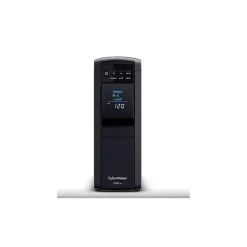 Battery Backup<CyberPower PFC Sinewave Series 1350VA UPS, 10-Outlets, Black (CP1350PFCLCD)