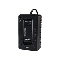Battery Backup<CyberPower Standby Series 625VA 8-Outlet UPS, Black (ST625U)