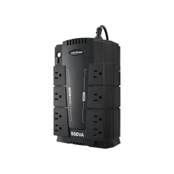 Battery Backup<CyberPower 550VA 8-Outlet UPS (CP550SLG)