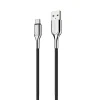 Lightning Cables<Cygnett Armored 3.1 USB-C to USB-A Charge and Sync Cable, 3', Black (CY2679PCUSA)