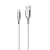 Cygnett Armored 2.0 USB-C to USB-A Charge and Sync Cable, 6', White (CY2698PCUSA)