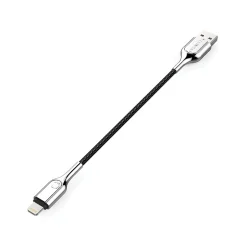 Cygnett Armored Lightning to USB-A Charge and Sync Cable, 3.937" (CY2668PCCAL)