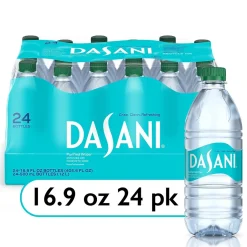 Bottled Water<Dasani Water, 16.9 Oz., 24/Carton (00049000031652)