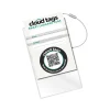 Davis Group Cloud Tags Luggage Tag, White/Green, 4/Pack (10114)