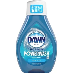 Dawn Ultra Platinum Powerwash Liquid Dish Soap, Fresh Scent, 16 oz., (52366)