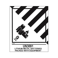 Decker Tape Products Shipping Label, 4" x 4.75", White/Black, 500 Labels/Roll (DL526P-6)* Shipping Labels