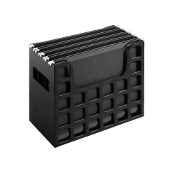 Esselte DecoFlex Hanging File Box, Letter Size, Black (PFX 23013) Best