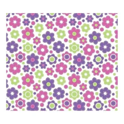 Outlet FashionMat Lazy Daisies Hard Floor Chair Mat, 35" x 40", Low-Pile, Multicolor (CM3540LD) Chair Mats