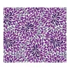 Sale FashionMat Purple Rain Hard Floor Chair Mat, 35" x 40", Low-Pile, Purple/White (CM3540PR) Chair Mats