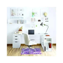 Sale FashionMat Purple Rain Hard Floor Chair Mat, 35