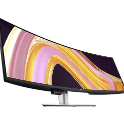Dell UltraSharp 49" Curved LED Monitor, Silver/Black (-U4924DW)* Curved Monitors