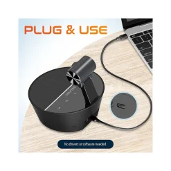 Delton C90 HD 1080p Conference Speakerphone Webcam, 2 Megapixels, Black, (DCSC90)* Webcams