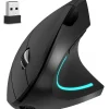 Delton Ergonomic 12 Wireless Right Handed Optical 2.4 GHz Gaming Mouse, Black (DMERG12-WR )* Ergonomic Mice